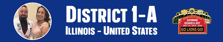 District 1-A Lions - Richard Moy, District 1-A Govenor